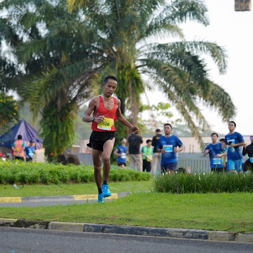 Race photo from BOGORUN 2026
