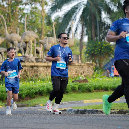 Race photo from BOGORUN 2026
