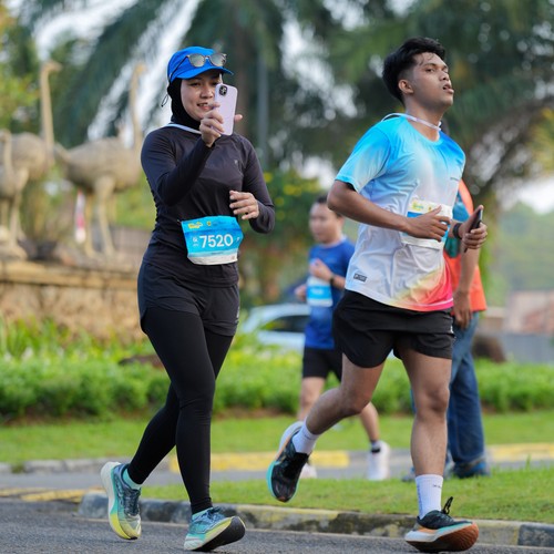 Race photo from BOGORUN 2026