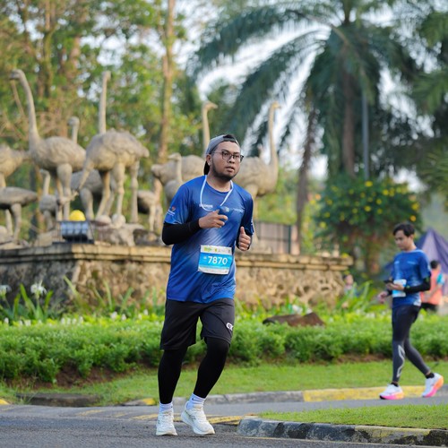 Race photo from BOGORUN 2026