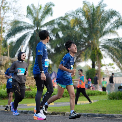 Race photo from BOGORUN 2026