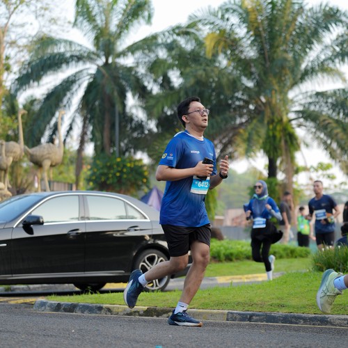 Race photo from BOGORUN 2026
