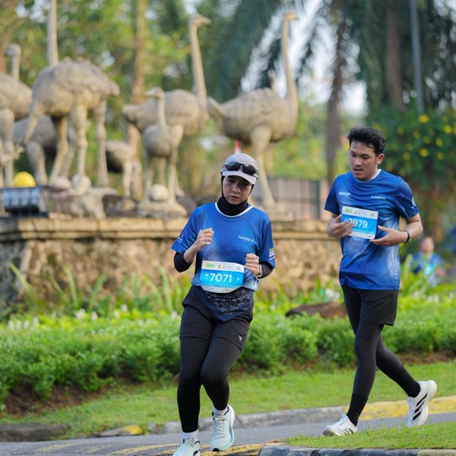 Race photo from BOGORUN 2026