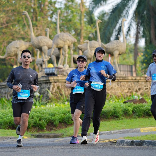 Race photo from BOGORUN 2026