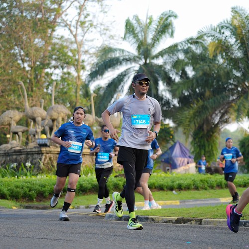 Race photo from BOGORUN 2026