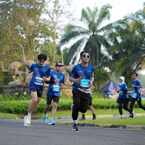 Race photo from BOGORUN 2026