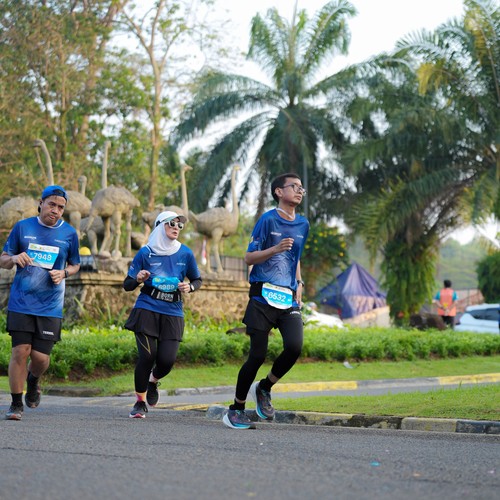 Race photo from BOGORUN 2026