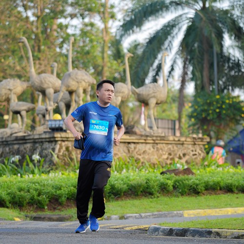 Race photo from BOGORUN 2026