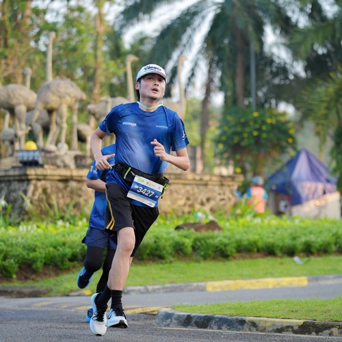 Race photo from BOGORUN 2026