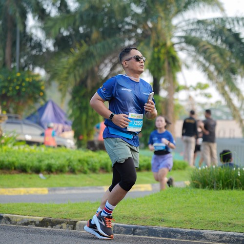 Race photo from BOGORUN 2026