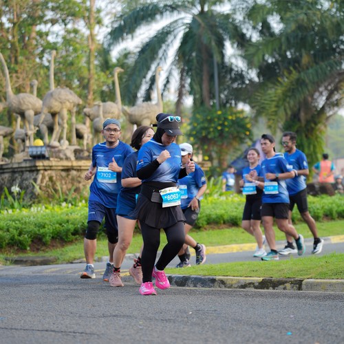 Race photo from BOGORUN 2026