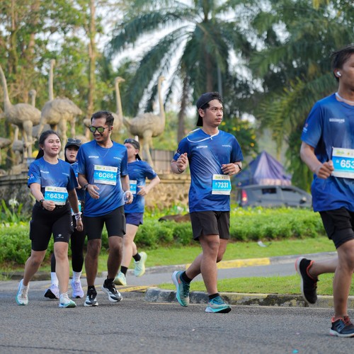 Race photo from BOGORUN 2026