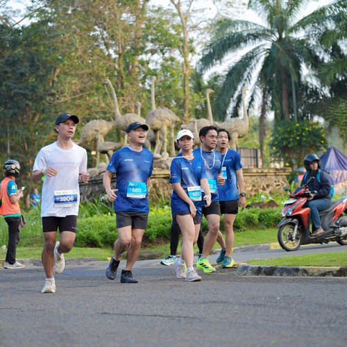 Race photo from BOGORUN 2026