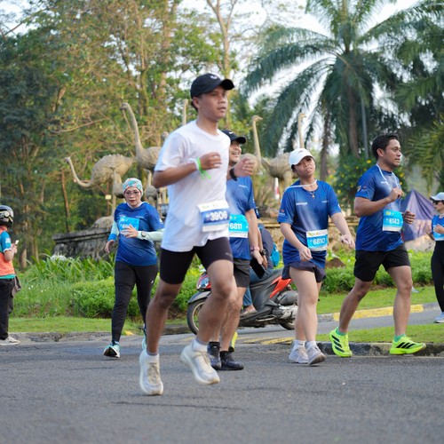 Race photo from BOGORUN 2026