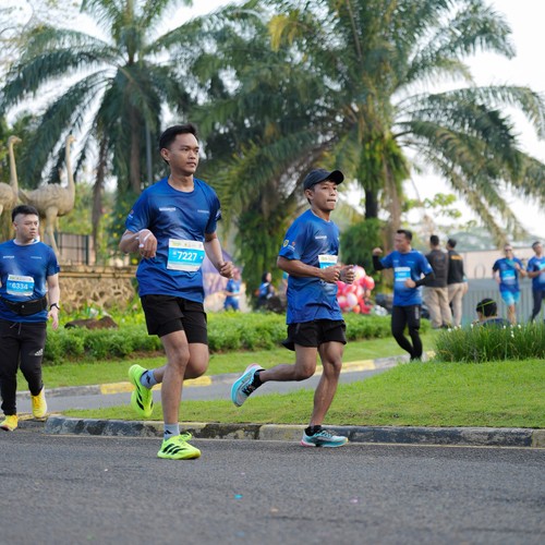 Race photo from BOGORUN 2026