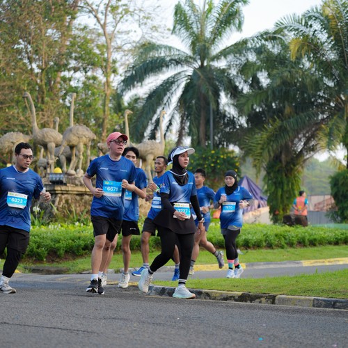 Race photo from BOGORUN 2026