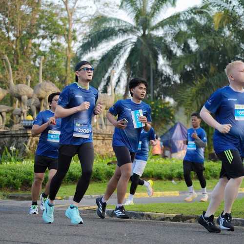 Race photo from BOGORUN 2026