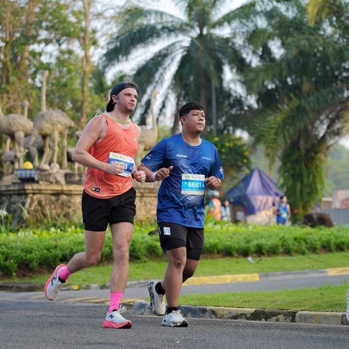 Race photo from BOGORUN 2026