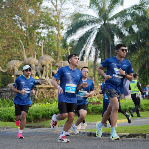 Race photo from BOGORUN 2026