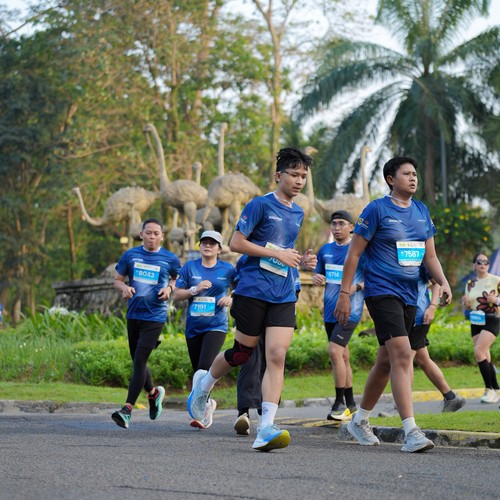 Race photo from BOGORUN 2026