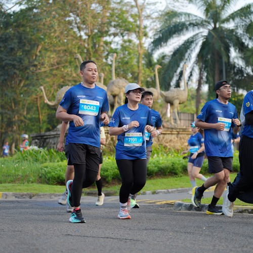 Race photo from BOGORUN 2026