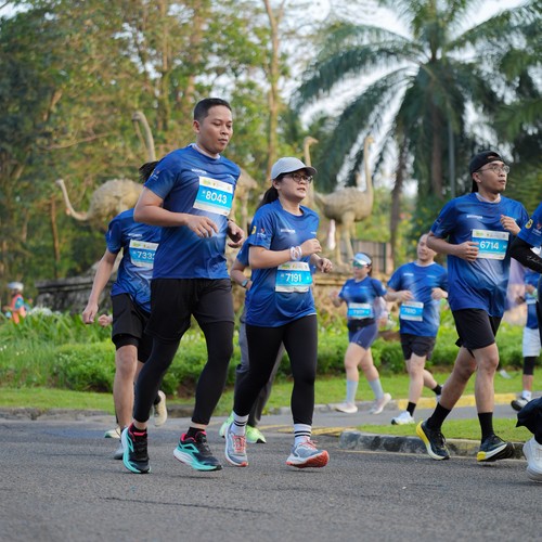 Race photo from BOGORUN 2026