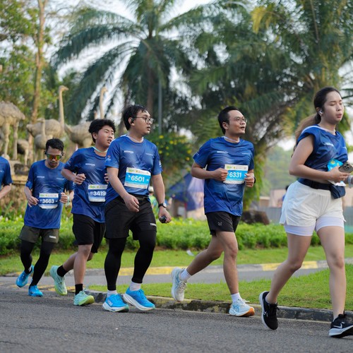 Race photo from BOGORUN 2026
