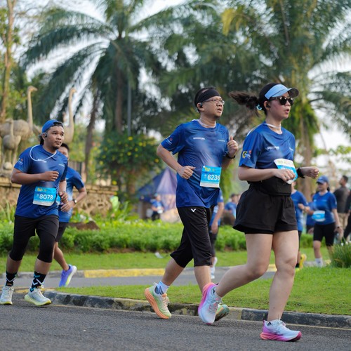 Race photo from BOGORUN 2026