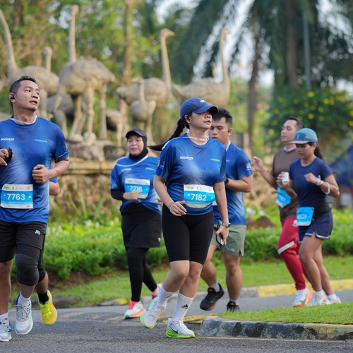 Race photo from BOGORUN 2026
