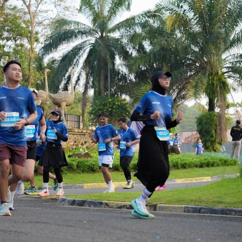 Race photo from BOGORUN 2026