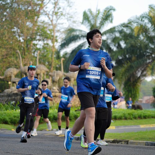 Race photo from BOGORUN 2026