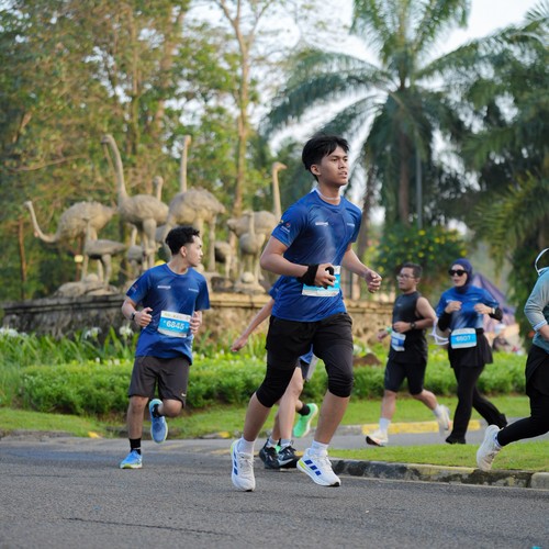 Race photo from BOGORUN 2026