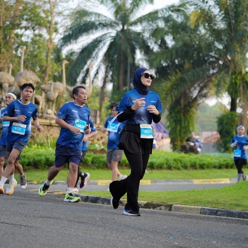 Race photo from BOGORUN 2026