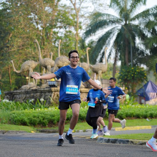 Race photo from BOGORUN 2026