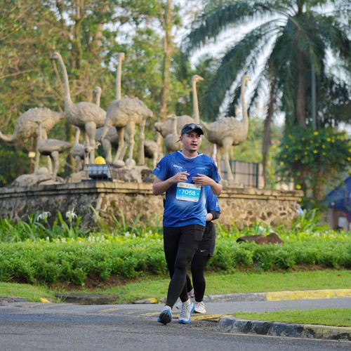Race photo from BOGORUN 2026