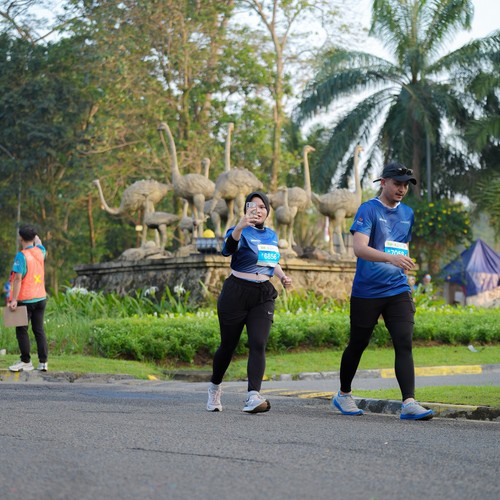Race photo from BOGORUN 2026