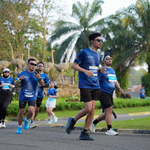 Race photo from BOGORUN 2026