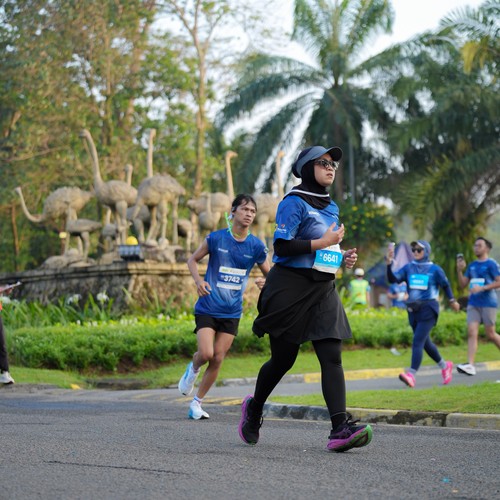 Race photo from BOGORUN 2026