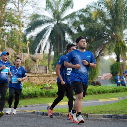 Race photo from BOGORUN 2026