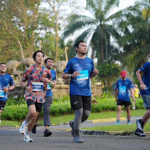 Race photo from BOGORUN 2026
