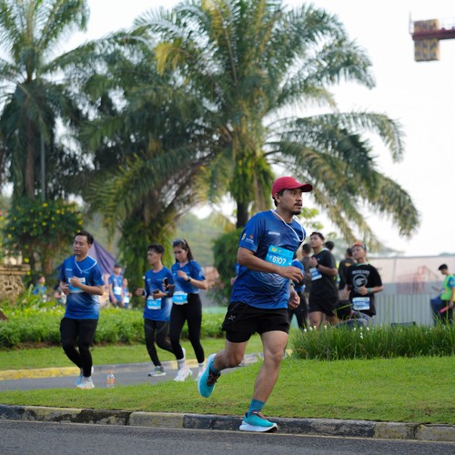 Race photo from BOGORUN 2026