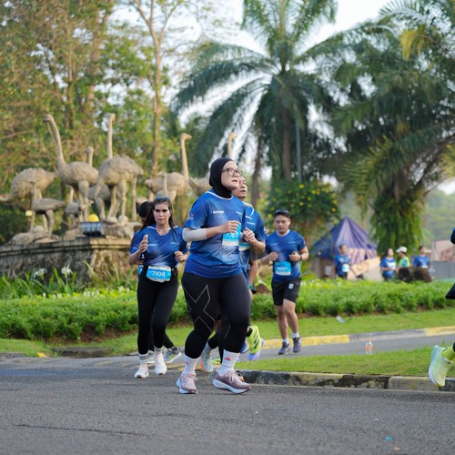 Race photo from BOGORUN 2026