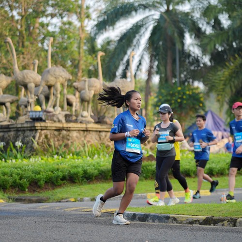 Race photo from BOGORUN 2026