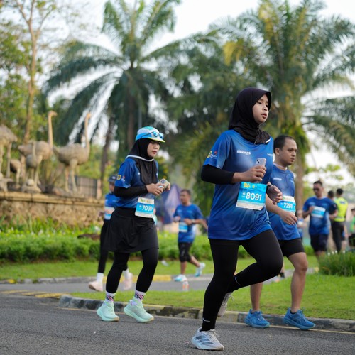 Race photo from BOGORUN 2026