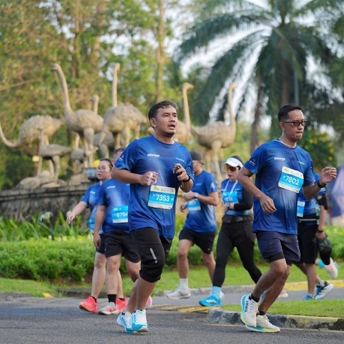 Race photo from BOGORUN 2026