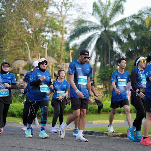 Race photo from BOGORUN 2026