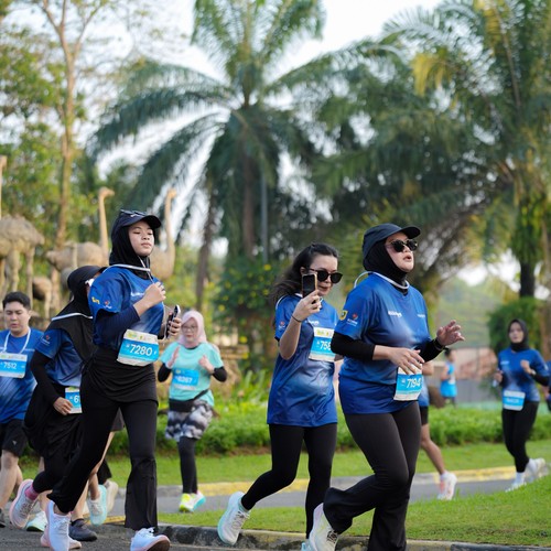 Race photo from BOGORUN 2026