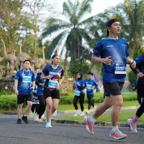 Race photo from BOGORUN 2026
