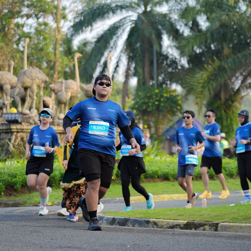 Race photo from BOGORUN 2026