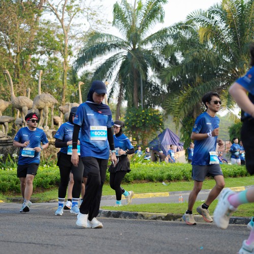 Race photo from BOGORUN 2026